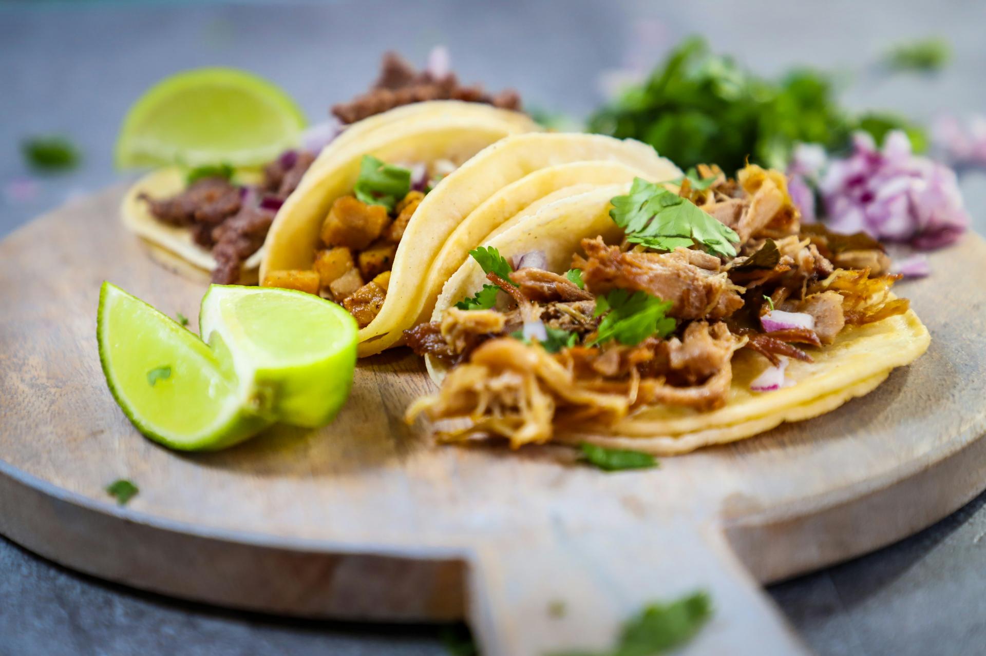 pulled pork tacos