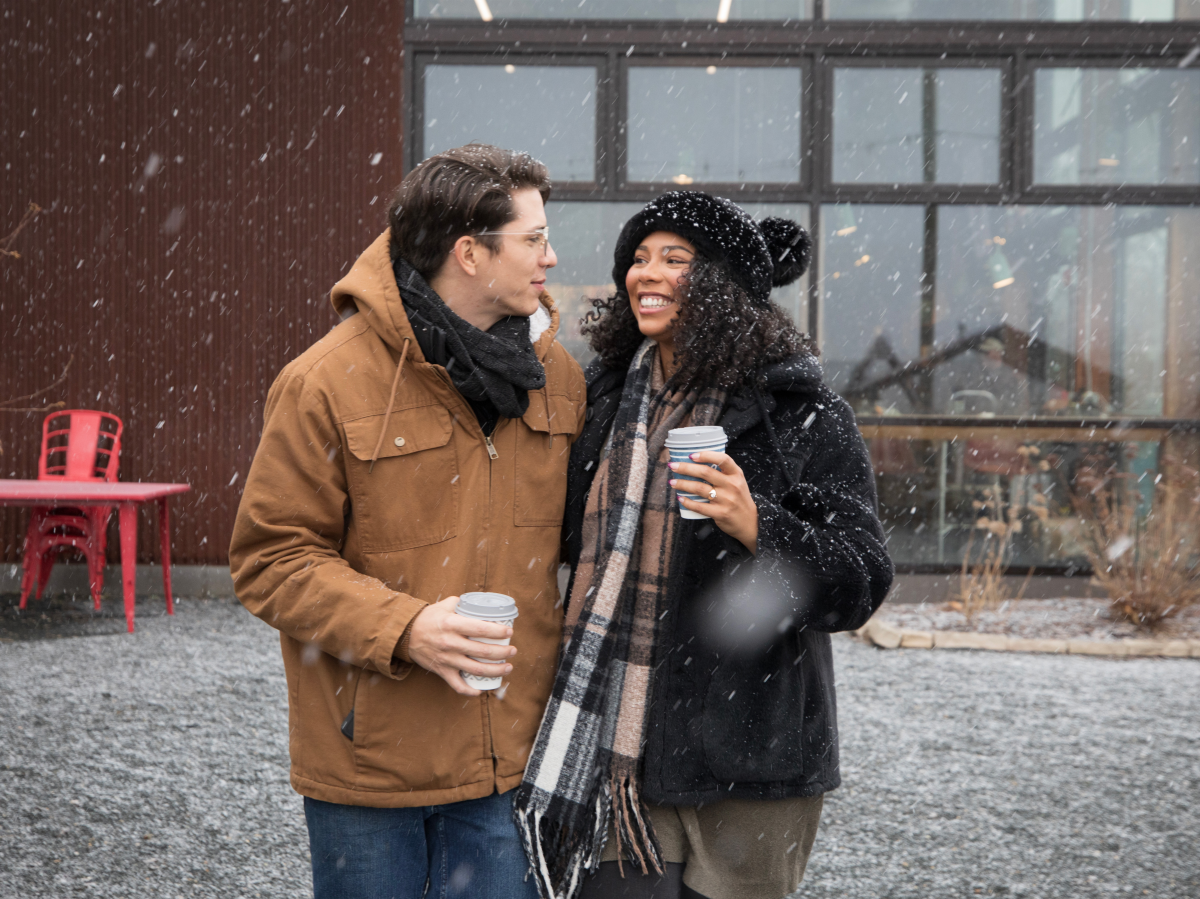 Couple at River Saint Joe