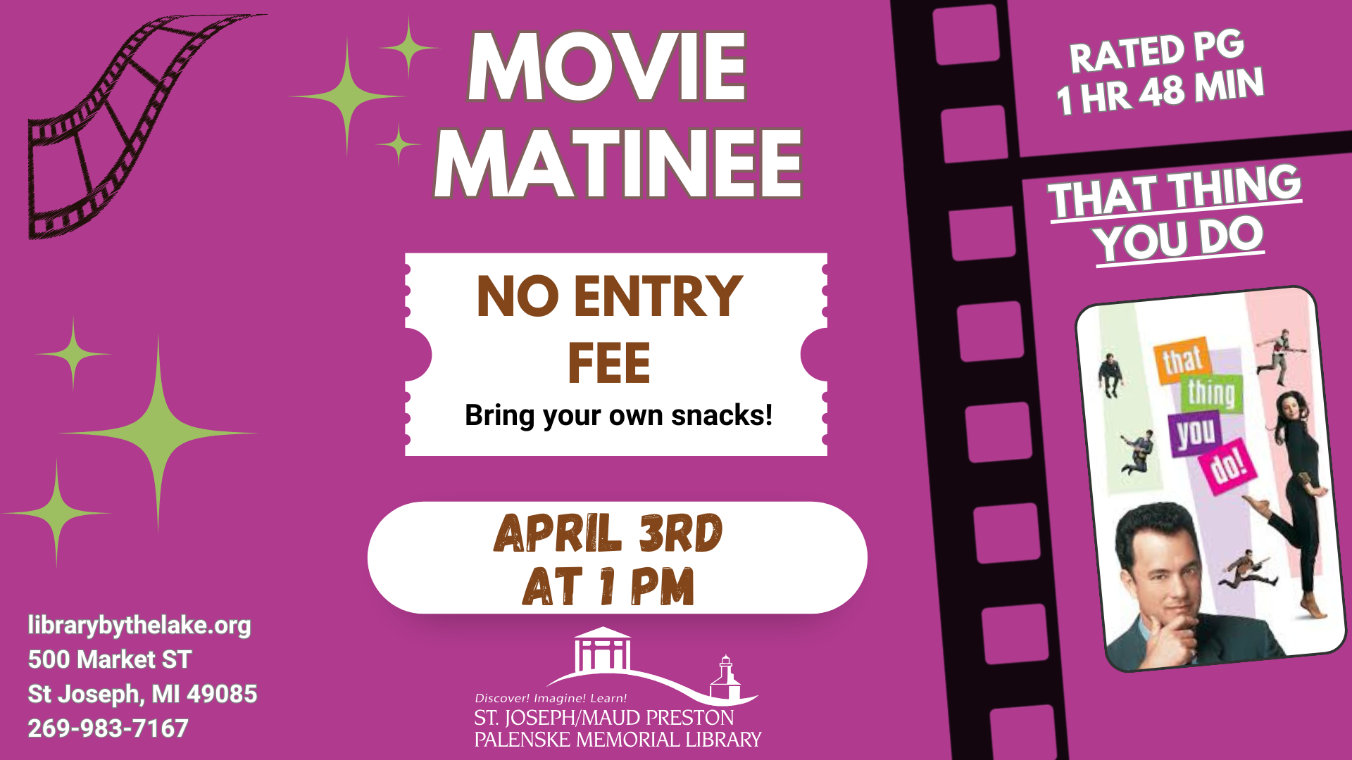 Movie: Matinee: That Thing You Do