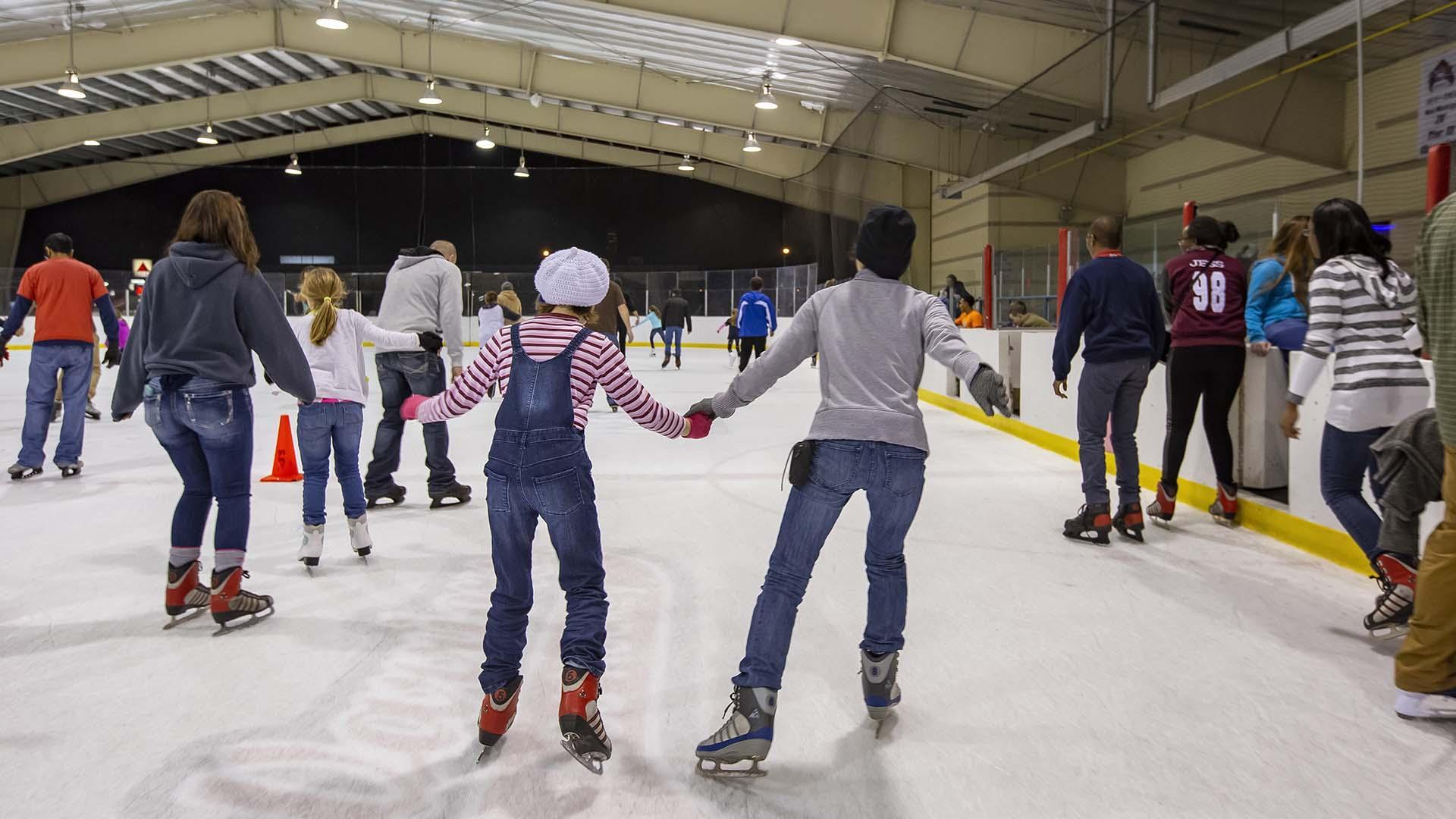 Ice Skating in St. Joseph MI.