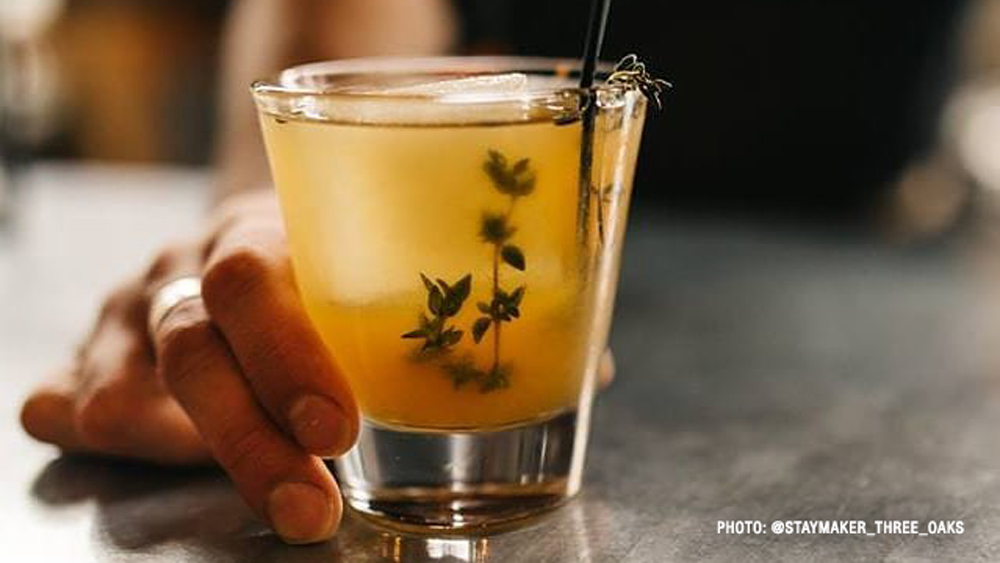 A non-alcoholic drink at Staymaker in three oaks.